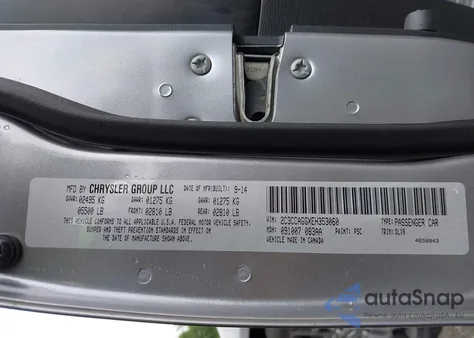 2014 Chrysler 300 300S из США, поврежденный, VIN 2C3CCAGGXEH353060